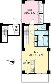 FUORISERIE(フォーリセリエ)【601号室号室】の間取り