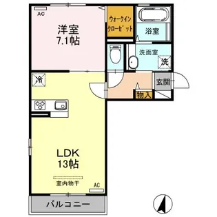 エターナル ジョイ【3階】の間取り