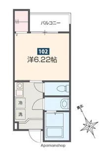 埼玉県さいたま市西区大字指扇【アパート】の間取り