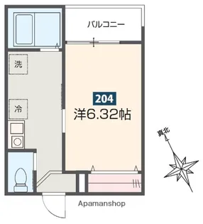 埼玉県さいたま市西区大字指扇【アパート】の間取り