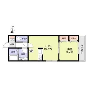 LUGEND大宮【2階】の間取り