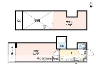 埼玉県さいたま市北区日進町1丁目【アパート】の間取り