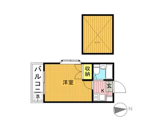 テラス大成【1階】の間取り