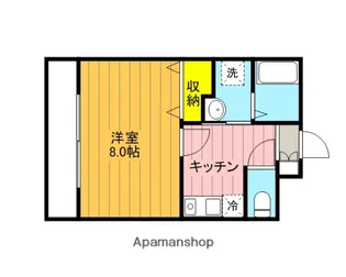 シエル【206号室】の間取り