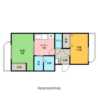 ウエルネス425【3階】の間取り