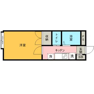 アムール KITAMI【2階】の間取り