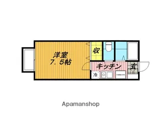 シャルマン【105号室】の間取り