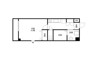 ウィスタリア【5階】の間取り