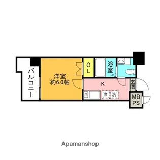 ドゥーエ川口【9階】の間取り