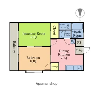 フォレストマンション【101号室】の間取り