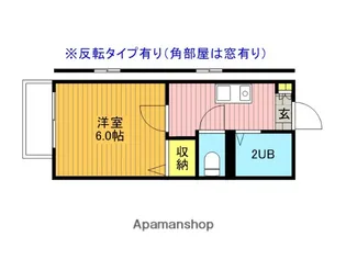 ファミールBIBI【2階】の間取り
