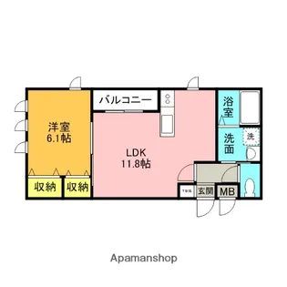 アーバンヒルズ【3階】の間取り