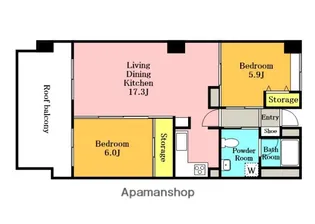 ペンタ・エマーブル【2階】の間取り
