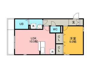 パークリバー【2階】の間取り