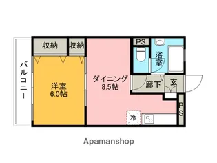 第5コーポサンキョー【202号室】の間取り