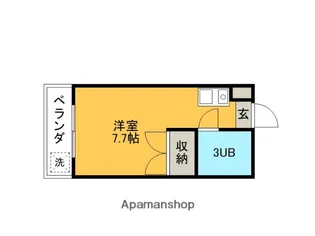 コーポ鳩ヶ谷【3階】の間取り