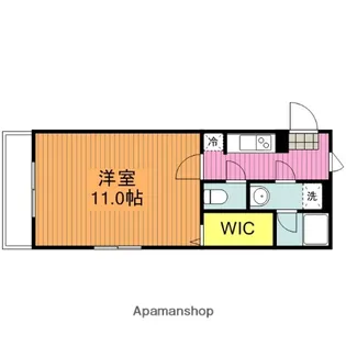 LA CHANCE川口【1階】の間取り