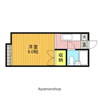 エスポワール【201号室】の間取り