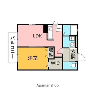 グランシャリオ【103号室】の間取り