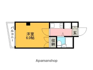 クレア川口【205号室】の間取り