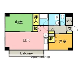 グランエトワール【1階】の間取り