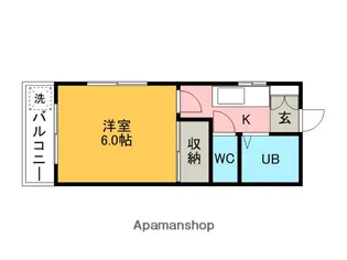 コーポエンドレス【3階】の間取り