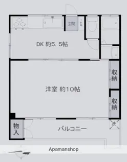 青木グリーンハイツ【304号室】の間取り