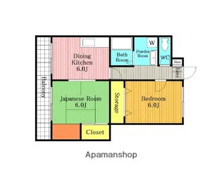 アムールチュラ【1階】の間取り