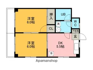 アーバンヒルASAHI【307号室】の間取り