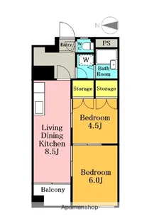 サーラ川口【904号室】の間取り