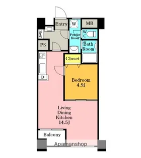サーラ川口【10階】の間取り
