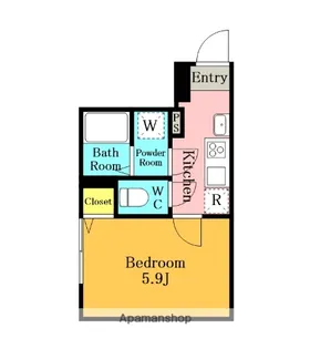 THE OPAL【2階】の間取り