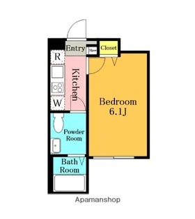 THE OPAL【4階】の間取り