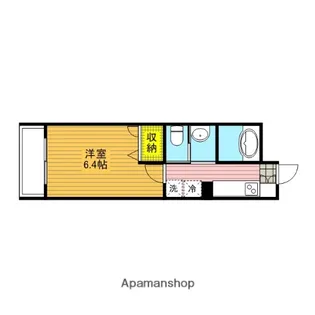 1Kの間取り画像