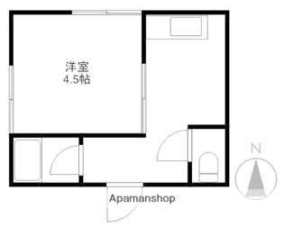 第1みゆきハイツ【6号室】の間取り