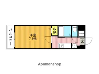 ヴェルト川口【0902号室】の間取り