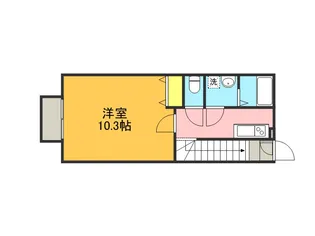 アムール エクセランⅡ【2階】の間取り