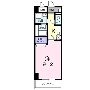 グロースリング【3階】の間取り