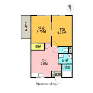 META AREA L【1階】の間取り