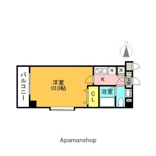 アルファコート川口2【4階】の間取り