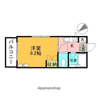 プランドール【304号室】の間取り