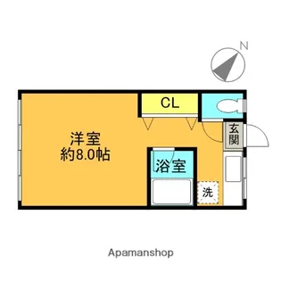 蜂須賀ビル【3階】の間取り