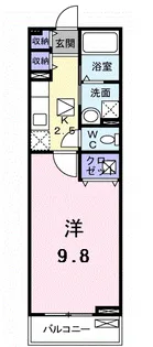 サニーハウス S・U【2階】の間取り