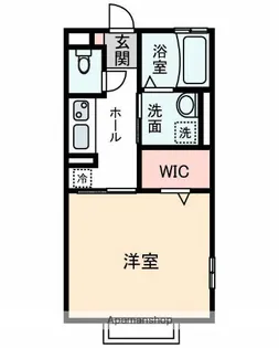 RESIDENCE ROSE・K【2階】の間取り