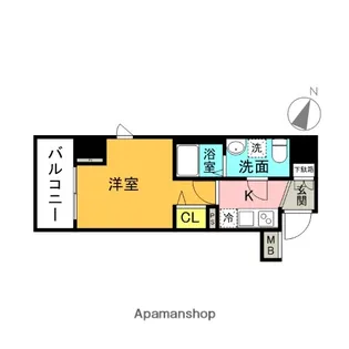 ヴァレッシア川口幸町シティ【4階】の間取り