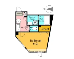 ル シェール青木A棟 A【3階】の間取り