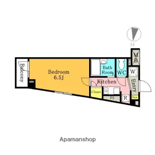 川口プラザG【202号室】の間取り
