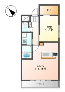 LA FORTE 南鳩ヶ谷(ラフォルテミナミハトガヤ)【1階】の間取り