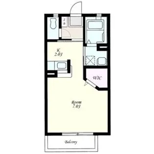 セフィラDIO II【2階】の間取り