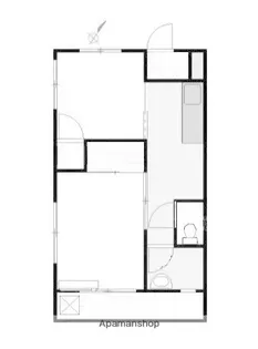 つくし第2マンション【B302号室】の間取り